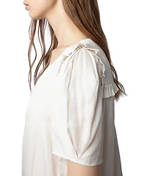 Twity Satin Blouse
