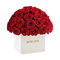 Rose Box Nyc 50 Rose Half Ball Arrangement