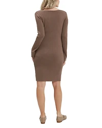 Hudson Ribbed Sweater Dress