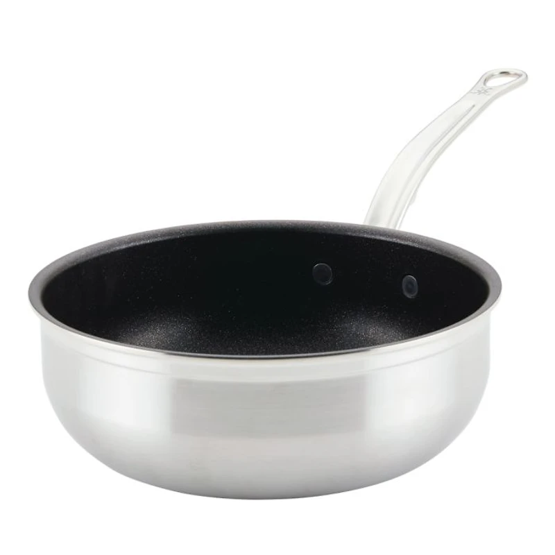 ProBond® Forged 3.5-Quart Professional Clad Stainless Steel Essential Pan with TITUM Nonstick