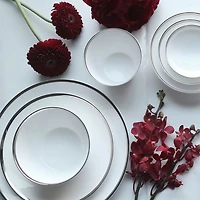 Platinum Edge Dinner Plate