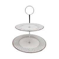 Princess Platinum 2-Tier Cookie/Chocolate Stand
