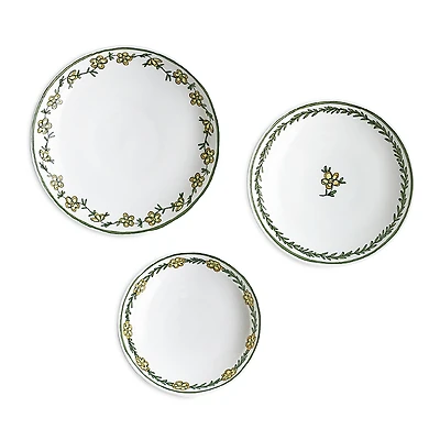 Twig New York H. Daisy Chain Assorted Canape Dishes, Set of 3