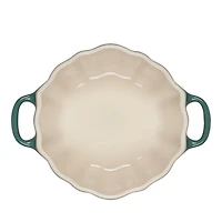 Stoneware Figural Pumpkin Petite Cocotte