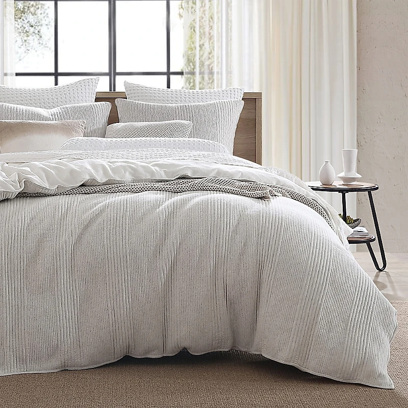 Dkny Pure Ribbed Jersey Comforter Set
