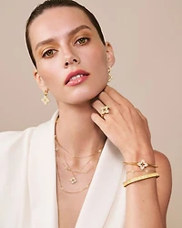 18K Yellow Gold Venetian Princess Diamond Drop Earrings, 0.77 tcw