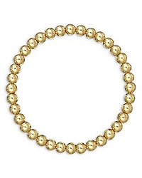 14K Yellow Gold Bead Bracelet