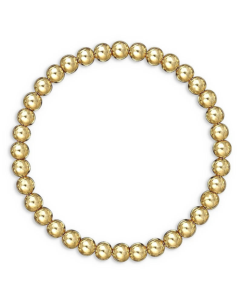 Zoe Lev 14K Yellow Gold Bead Bracelet