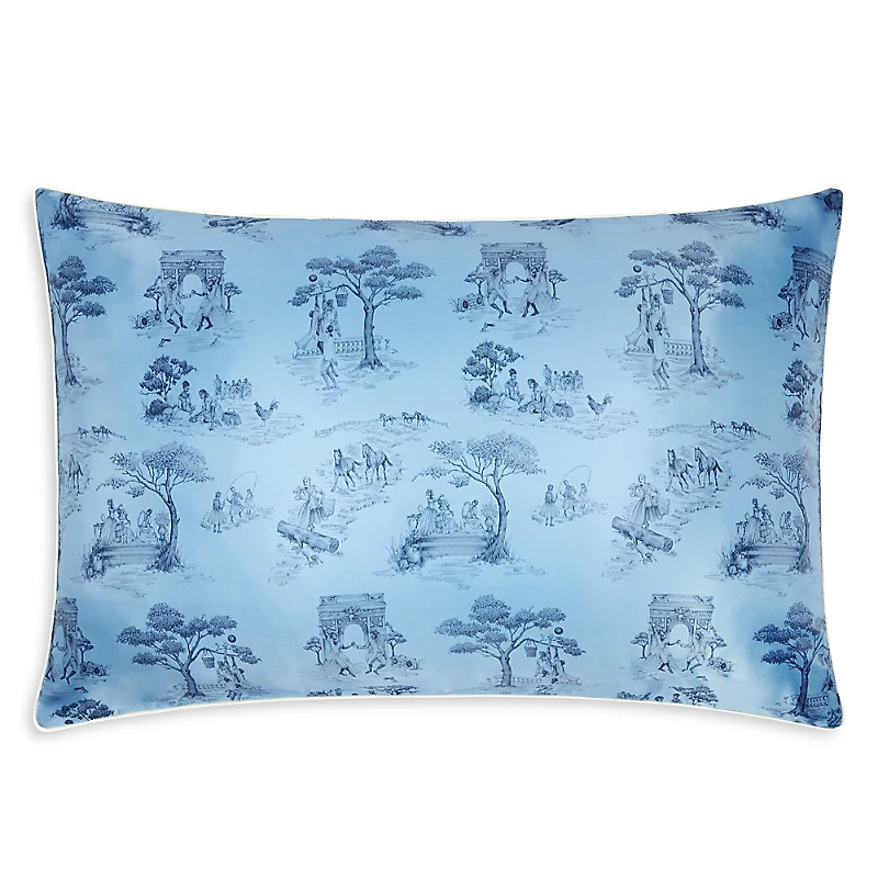 Gingerlily x Sheila Bridges Harlem Toile Silk Pillowcase