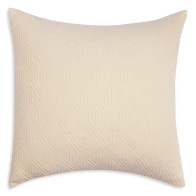 Frette Cotton Geometrics Decorative Cushion