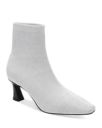 Sanctuary Women's Splendor Knit Pointed Toe Ankle Booties