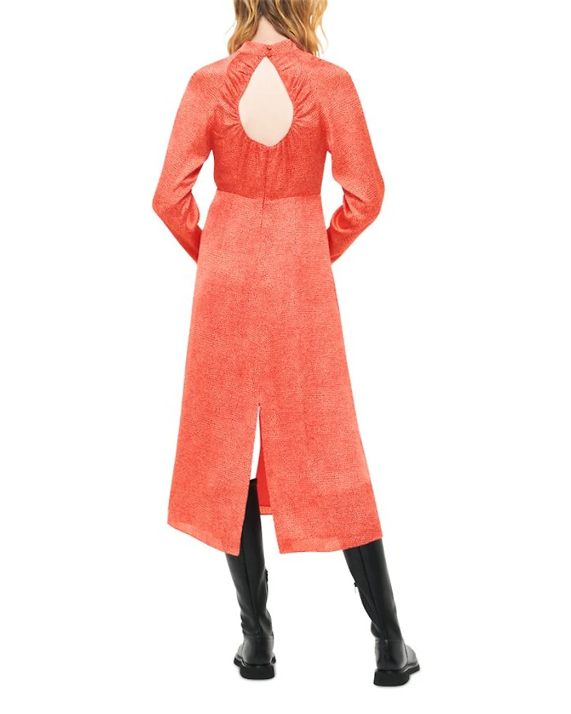 Pebble Spot Print Midi Dress