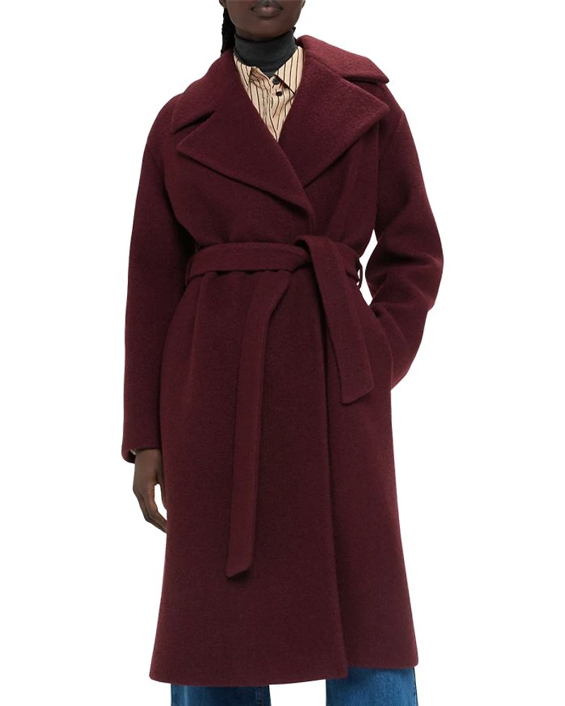Lorna Wool Wrap Coat