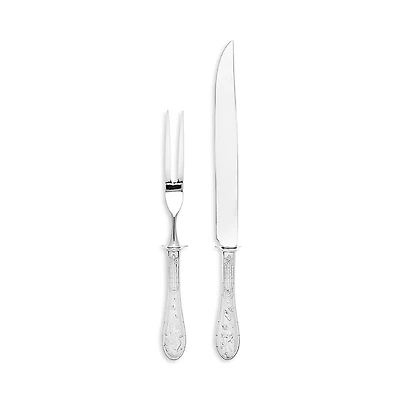 Ricci Argentieri 2 Pc Bird Stainless Steel Carving Set