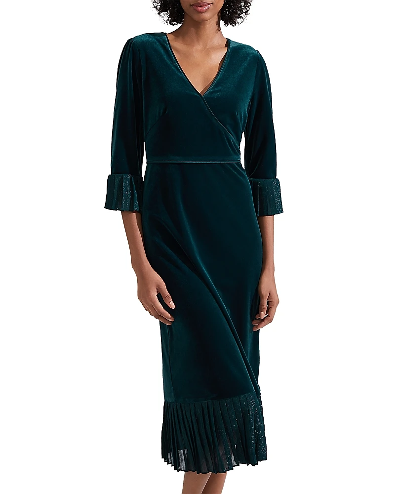 Hobbs London Melodie Velvet Dress