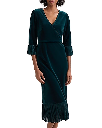 Hobbs London Melodie Velvet Dress
