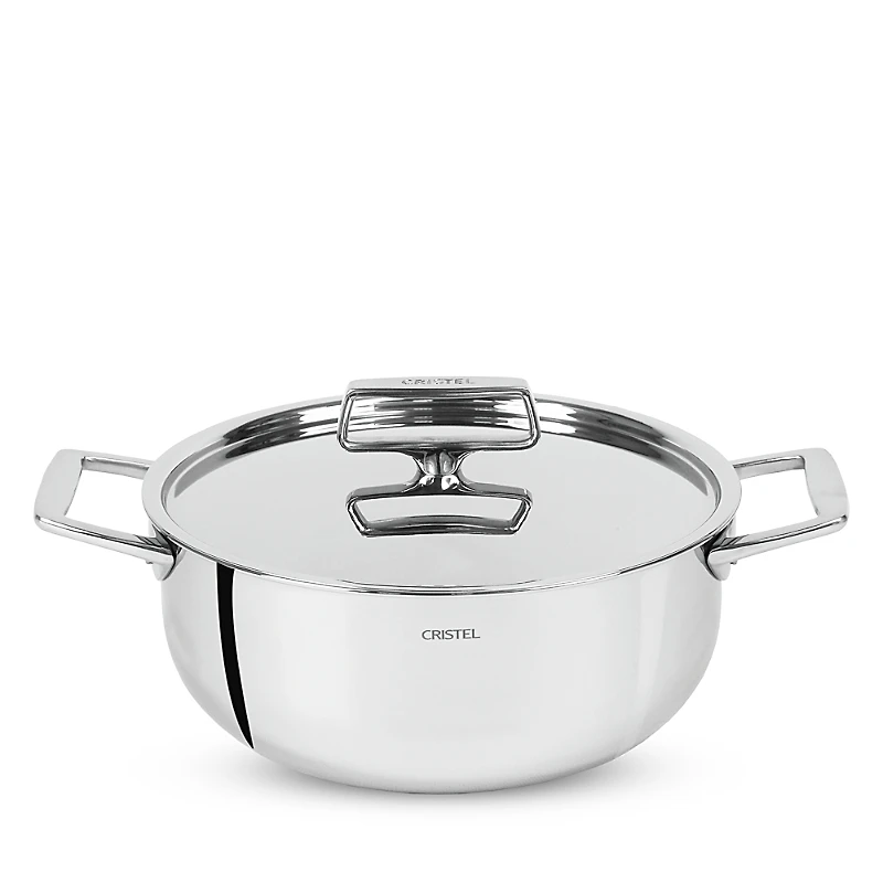 Cristel Castel Pro Mini 0.5 Qt. Stainless Steel Stew Pan