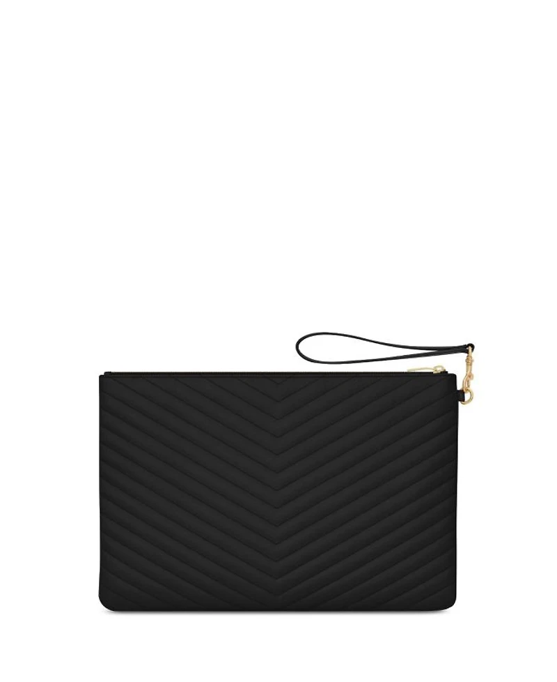 Cassandre Matelassé Document Holder Pouch