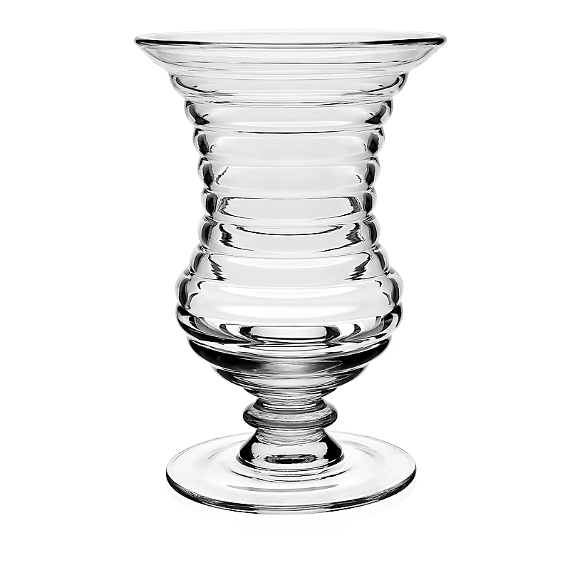 William Yeoward Crystal Ripples 11 Footed Flower Vase