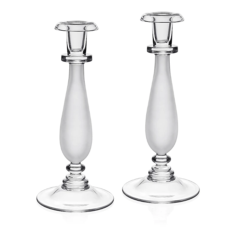 William Yeoward Crystal Astrid Candlesticks, Set of 2