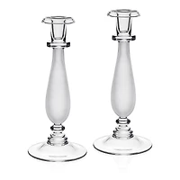 William Yeoward Crystal Astrid Candlesticks, Set of 2