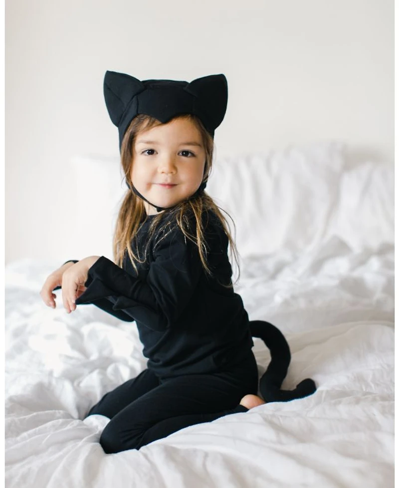 Black Cat Pajama Costume - Baby, Little Kid, Big Kid