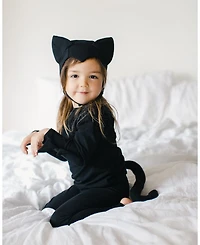 Black Cat Pajama Costume - Baby, Little Kid, Big Kid
