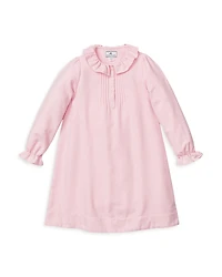 Petite Plume Girls' Pink Flannel Victoria Nightgown - Baby, Little Kid, Big Kid