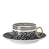 Versace La Greca Signature Tea Cup & Saucer