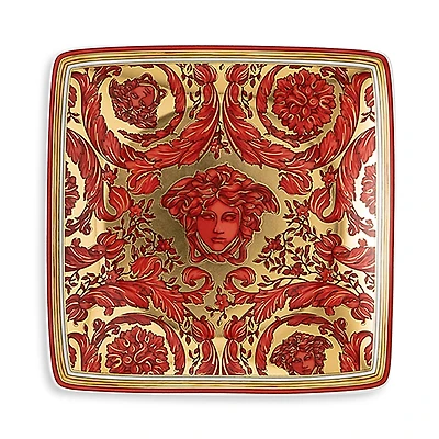 Versace Medusa Garland Canape Square Dish