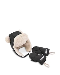 7AM Enfant Unisex The Cub Hat & Benji Mittens Set