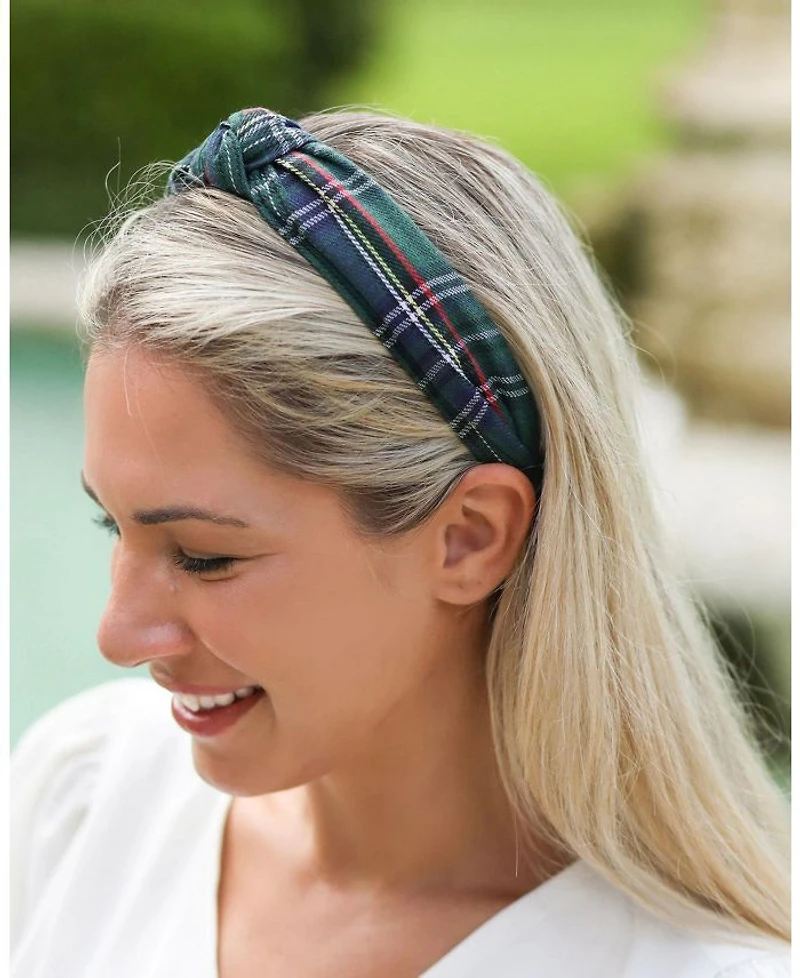 Girls' Tilly Tartan Plaid Knot Headband - Little Kid, Big Kid