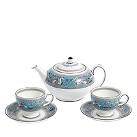 Wedgwood Florentine Turquoise 5-Piece Teaware Set