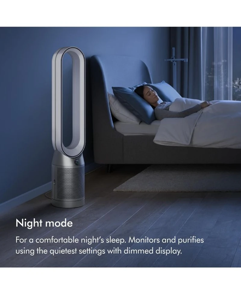 Purifier Cool™ Connected Tower Fan TP07 | Black/Nickel