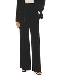 Whistles Velvet Straight Leg Pants