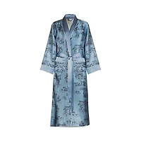 Gingerlily x Sheila Bridges Harlem Toile Silk Robe