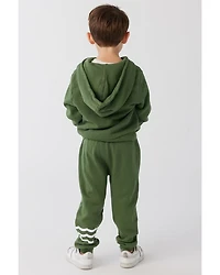 Unisex Waves Zip Hoodie - Little Kid, Big Kid