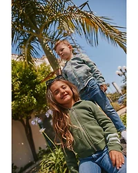 Unisex Waves Zip Hoodie - Little Kid, Big Kid