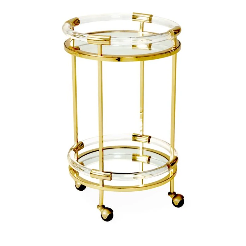 Jacques Round Bar Cart
