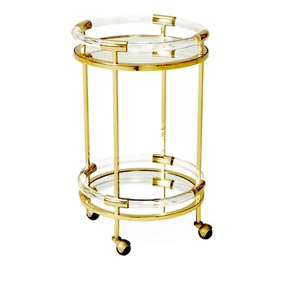 Jacques Round Bar Cart