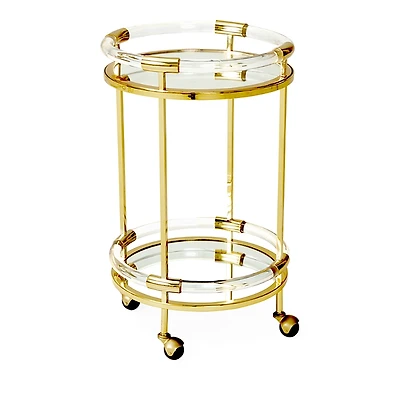 Jonathan Adler Jacques Round Bar Cart