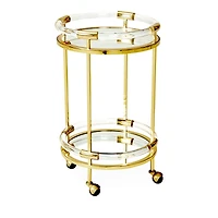 Jonathan Adler Jacques Round Bar Cart