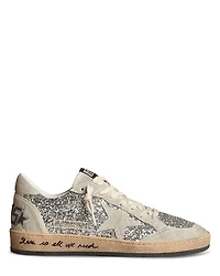 Golden Goose Women's Ball Star Glitter Low Top Sneakers