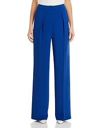 Twill Chiffon Tailored Pants