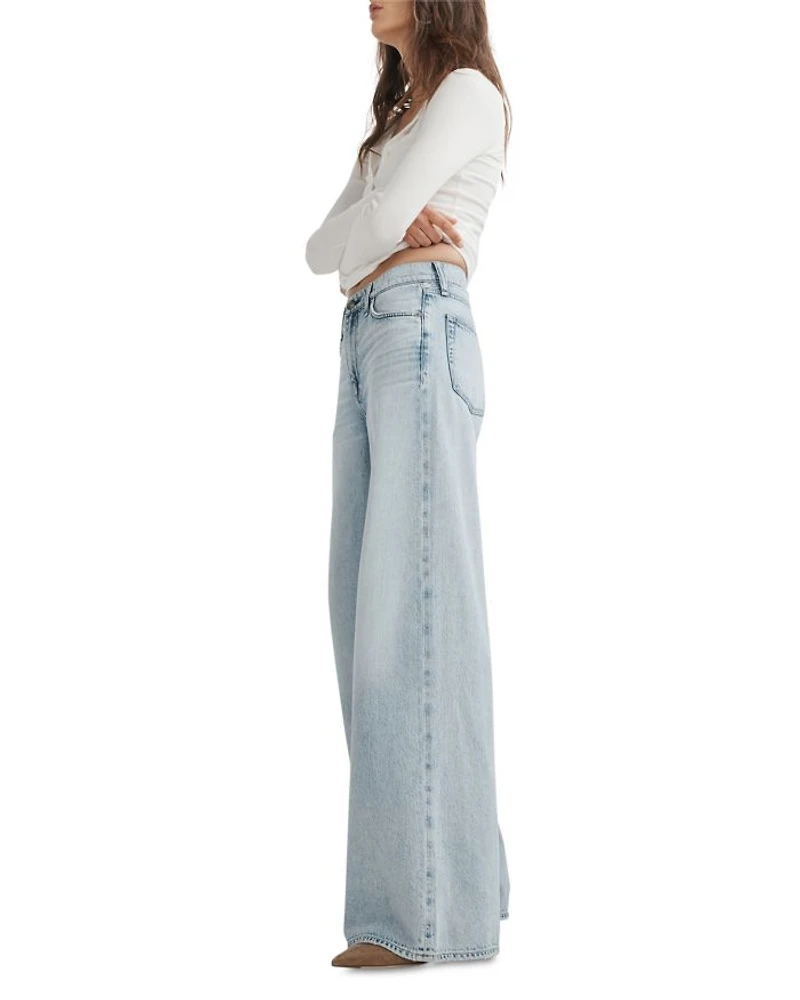 Featherweight Sofie High Rise Wide Leg Jeans Kierra