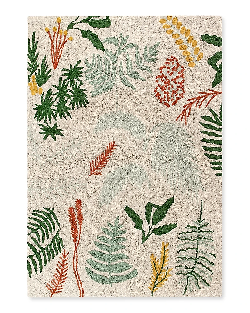 Lorena Canals Plants Botanic Washable Area Rug, 4'7 x 6'7