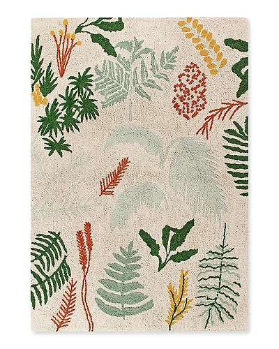 Lorena Canals Plants Botanic Washable Area Rug, 4'7 x 6'7