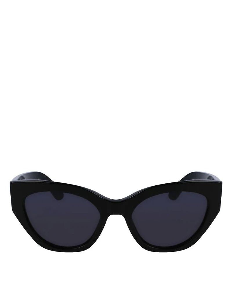 Classic Logo Geometric Cat Eyes, 55mm