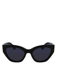 Classic Logo Geometric Cat Eyes, 55mm