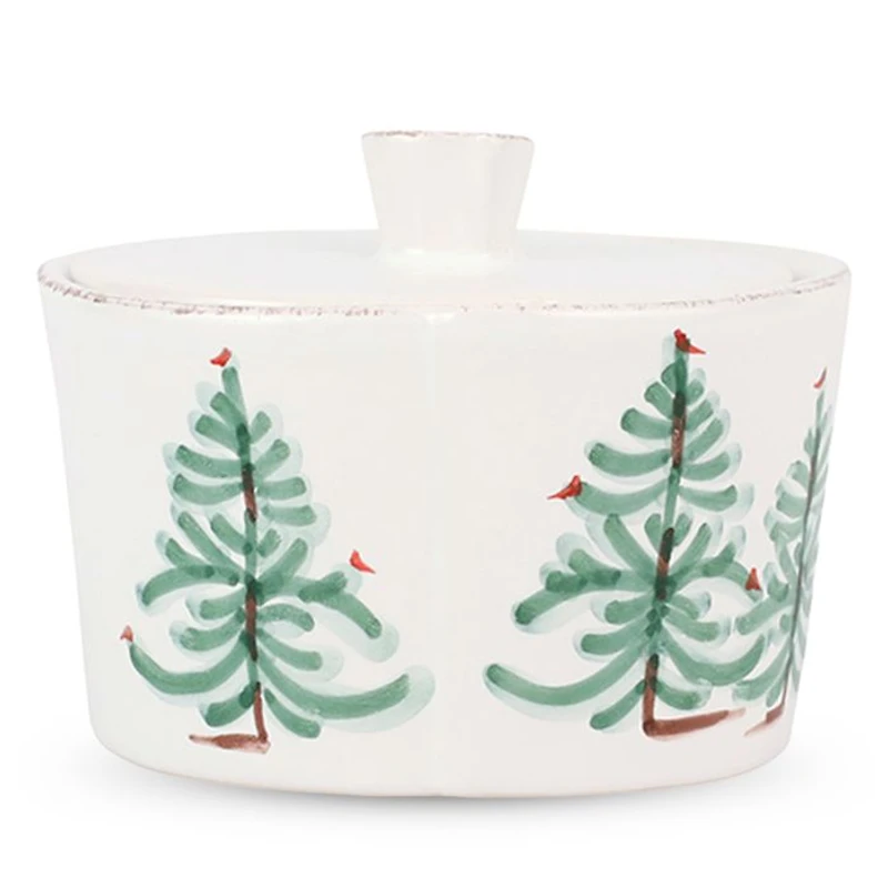 Lastra Holiday Sugar Bowl